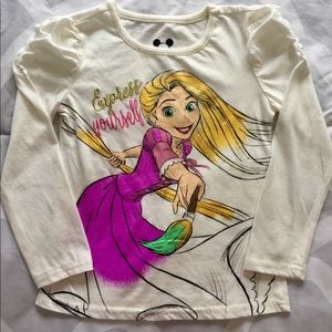 Okie Dokie Size 5T Glittery Rapunzel T-shirt